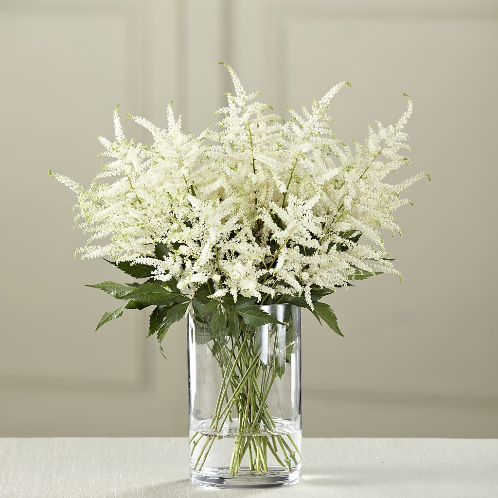 White Astilbe Bouquet – Forget-me-not Florist, Fort Recovery OH