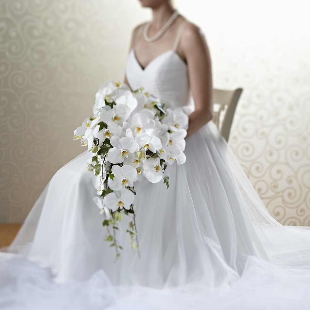 Classic White Bouquet – Forget-me-not Florist, Fort Recovery OH