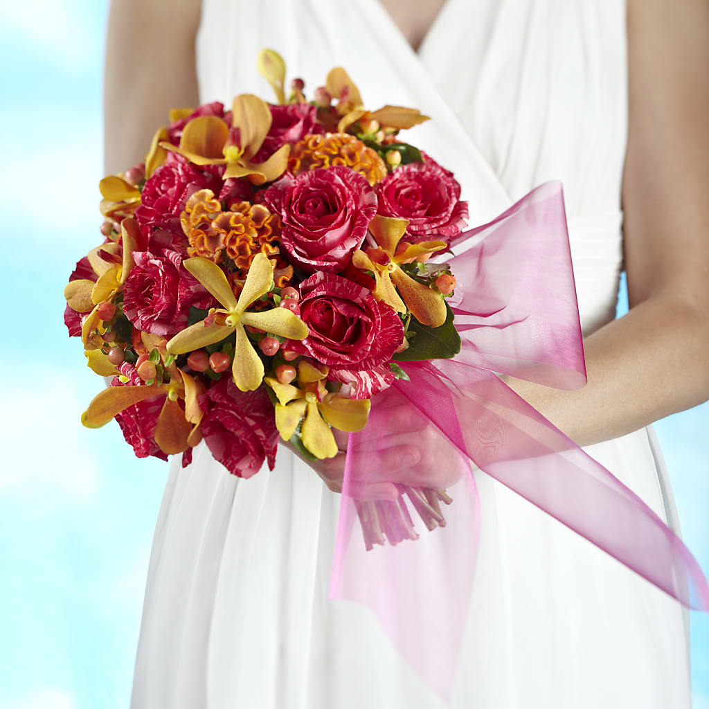 Brilliant Shades of Love Bouquet – Forget-me-not Florist, Fort Recovery OH
