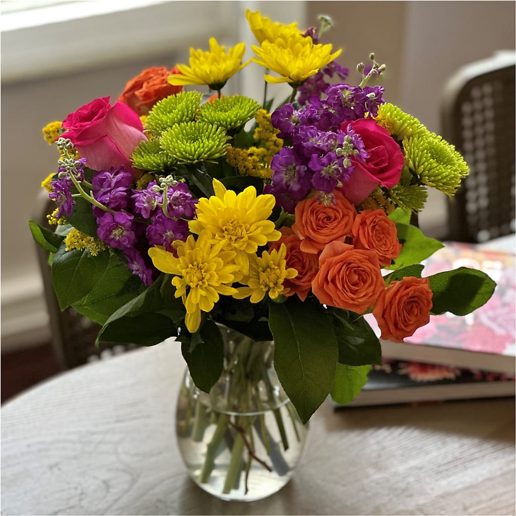 Bold & Bright – A Florist Original –  Forget-me-not Florist, Fort Recovery OH
