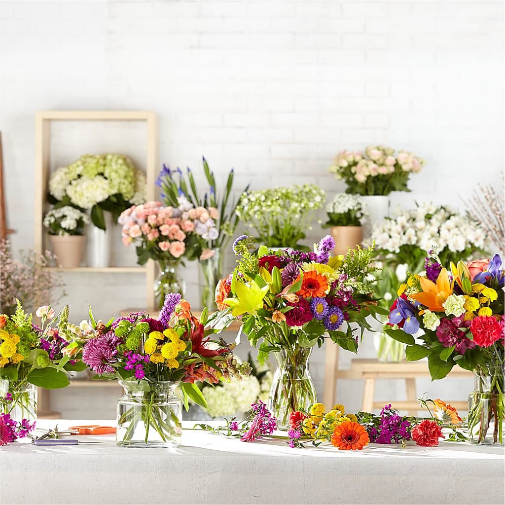 Bold & Bright – A Florist Original –  Forget-me-not Florist, Fort Recovery OH