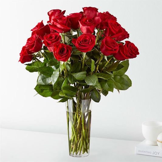 Long Stem Red Rose Bouquet –  Forget-me-not Florist, Fort Recovery OH