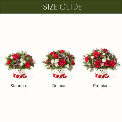 Jolly Snowman Bouquet –  Forget-me-not Florist, Fort Recovery OH