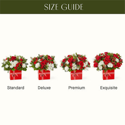 Presents Under the Tree Bouquet –  Forget-me-not Florist, Fort Recovery OH