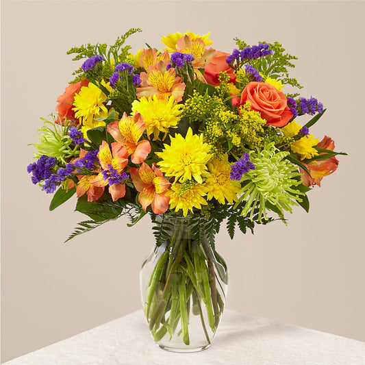 Marmalade Skies Bouquet –  Forget-me-not Florist, Fort Recovery OH