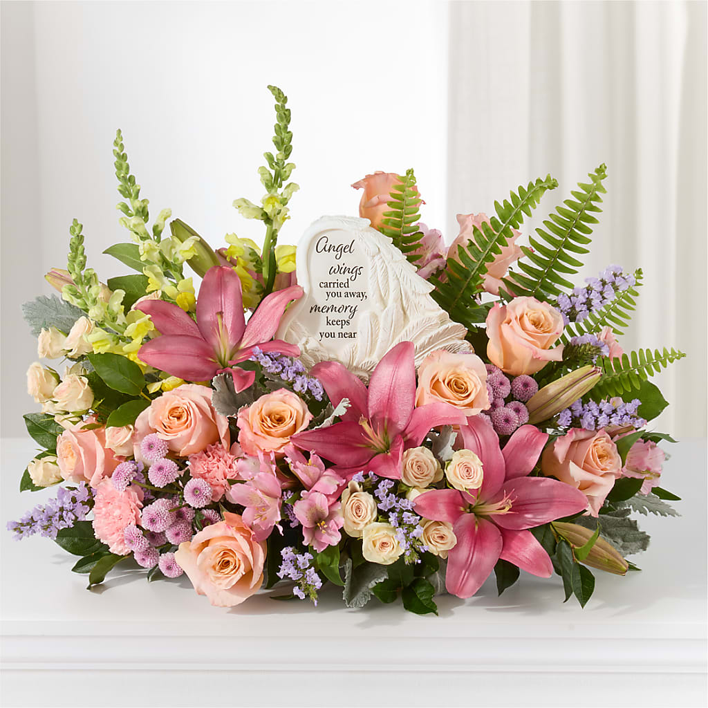Gentle Light Arrangement –  Forget-me-not Florist, Fort Recovery OH