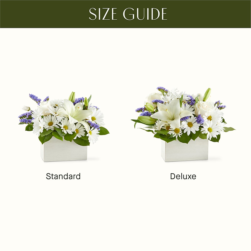 Beyond Blue Box Bouquet –  Forget-me-not Florist, Fort Recovery OH