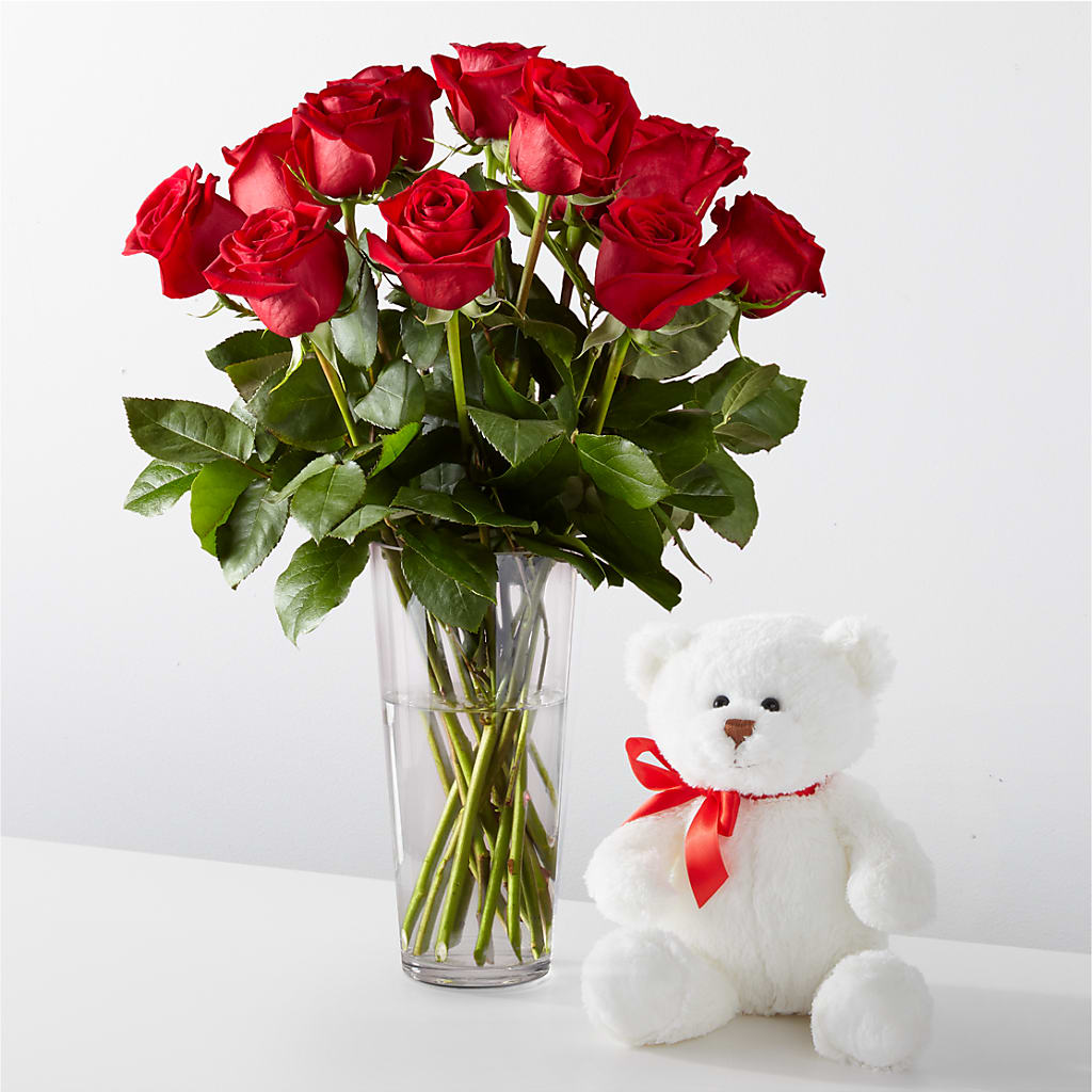 Romantic Long Stem Red Rose Bouquet Bundles –  Forget-me-not Florist, Fort Recovery OH