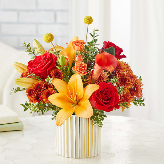Scarlet Skies Bouquet –  Forget-me-not Florist, Fort Recovery OH