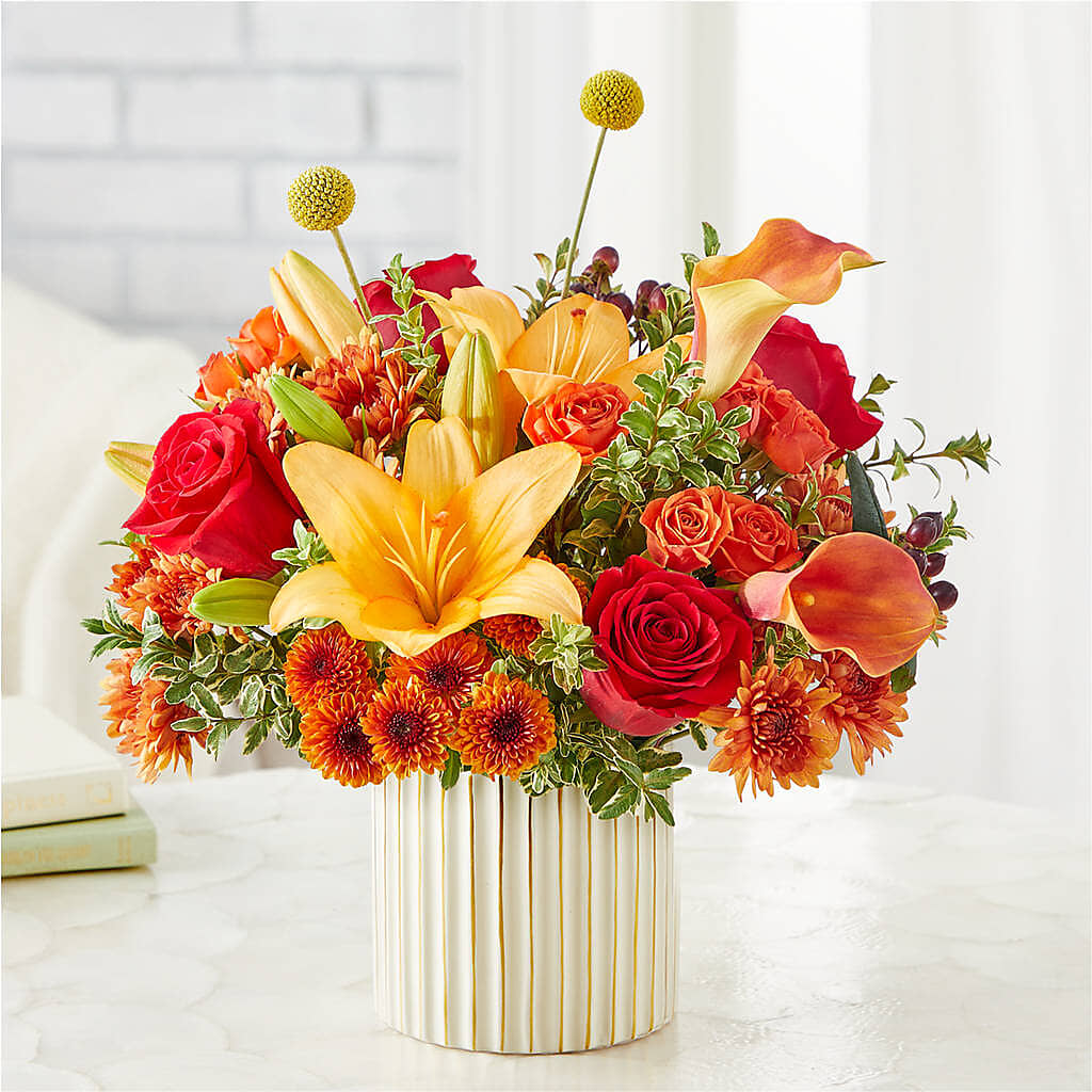 Scarlet Skies Bouquet –  Forget-me-not Florist, Fort Recovery OH