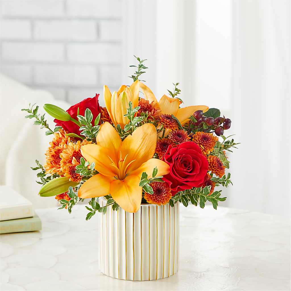 Scarlet Skies Bouquet –  Forget-me-not Florist, Fort Recovery OH