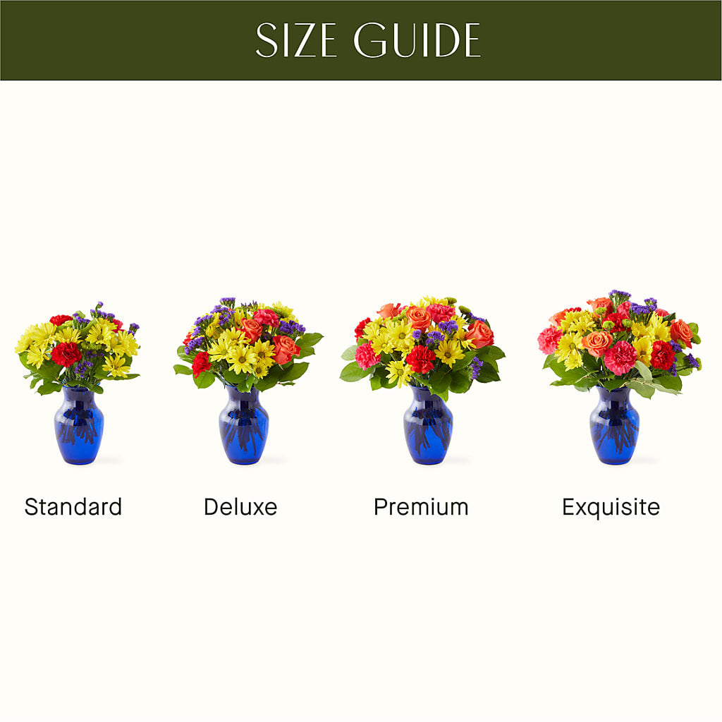 Brighter Days Bouquet –  Forget-me-not Florist, Fort Recovery OH