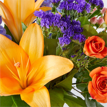 Radiant Citrus Bouquet –  Forget-me-not Florist, Fort Recovery OH