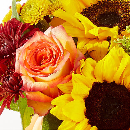 Golden Gourd Pumpkin Bouquet –  Forget-me-not Florist, Fort Recovery OH