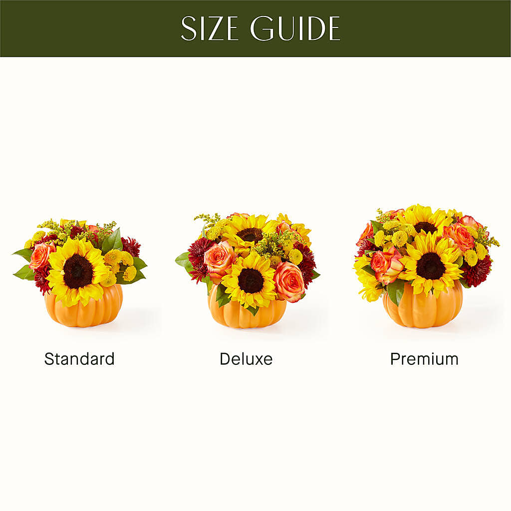 Golden Gourd Pumpkin Bouquet –  Forget-me-not Florist, Fort Recovery OH