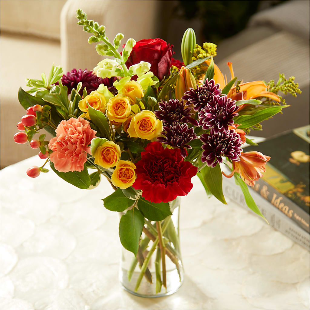 Fall Delight – A Florist Original –  Forget-me-not Florist, Fort Recovery OH