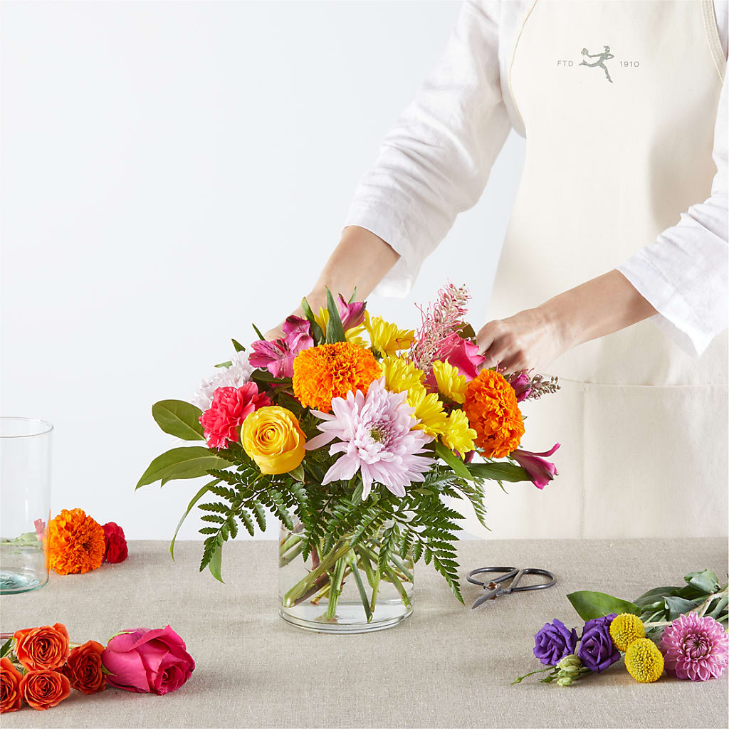 Feast of Color – A Florist Original –  Forget-me-not Florist, Fort Recovery OH