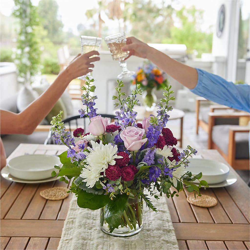 Violet Frost Bouquet –  Forget-me-not Florist, Fort Recovery OH