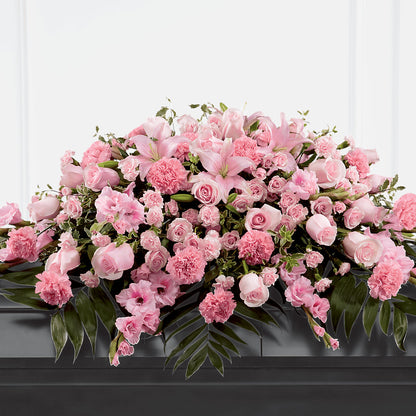 Garden of Comfort Casket Spray (Standard) –  Forget-me-not Florist, Fort Recovery OH