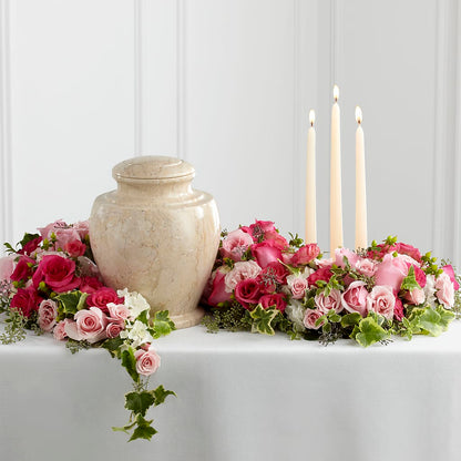Remembrance Arrangement –  Forget-me-not Florist, Fort Recovery OH