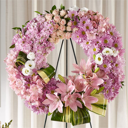 Gift of Warmth Wreath –  Forget-me-not Florist, Fort Recovery OH