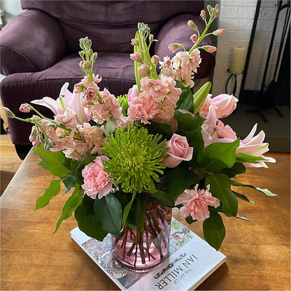 Pretty in Pink Bouquet –  Forget-me-not Florist, Fort Recovery OH