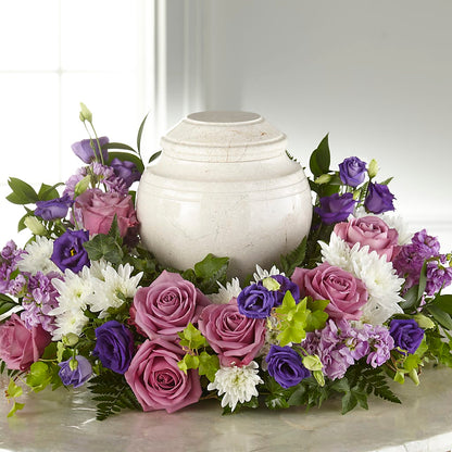 Blooming Sympathy Cremation Adornment –  Forget-me-not Florist, Fort Recovery OH