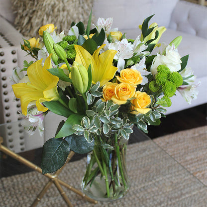 Hope & Serenity Bouquet –  Forget-me-not Florist, Fort Recovery OH