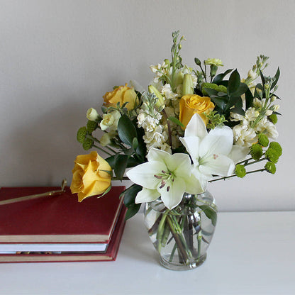 Hope & Serenity Bouquet –  Forget-me-not Florist, Fort Recovery OH