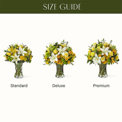 Hope & Serenity Bouquet –  Forget-me-not Florist, Fort Recovery OH