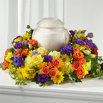 Blossoms of Remembrance Cremation Adornment –  Forget-me-not Florist, Fort Recovery OH
