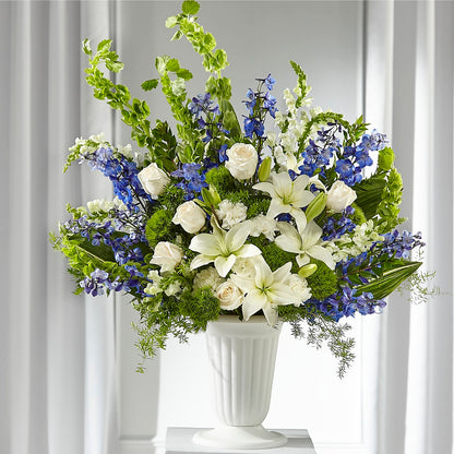 Heartfelt Hope Arrangement –  Forget-me-not Florist, Fort Recovery OH