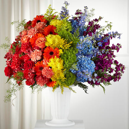 Pride & Unity Arrangement –  Forget-me-not Florist, Fort Recovery OH