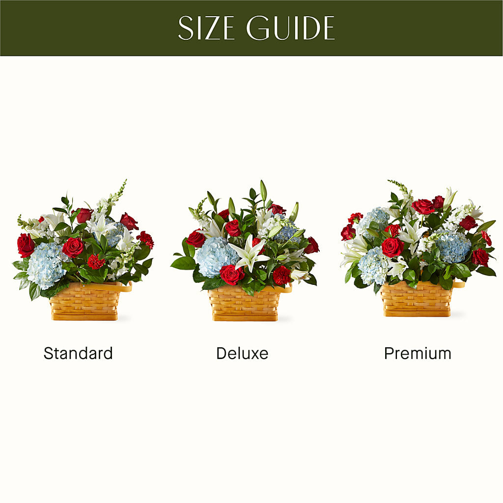 Greater Glory Basket –  Forget-me-not Florist, Fort Recovery OH