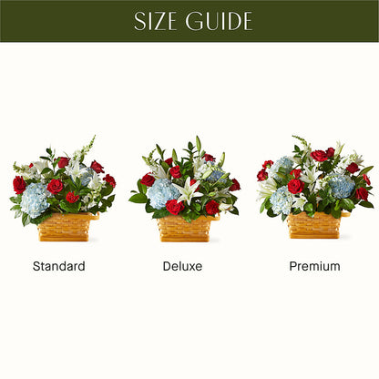 Greater Glory Basket –  Forget-me-not Florist, Fort Recovery OH