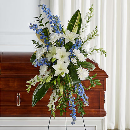 Eternal Impressions Standing Spray –  Forget-me-not Florist, Fort Recovery OH