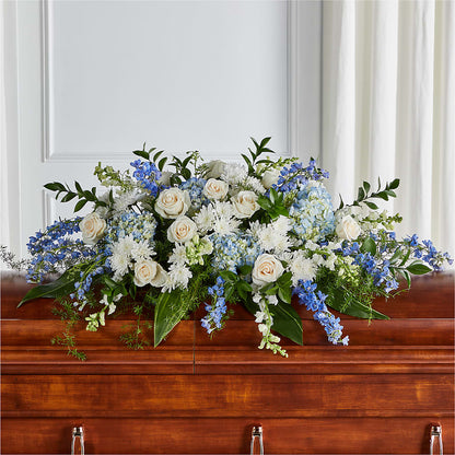 Timeless Essence Casket Spray –  Forget-me-not Florist, Fort Recovery OH