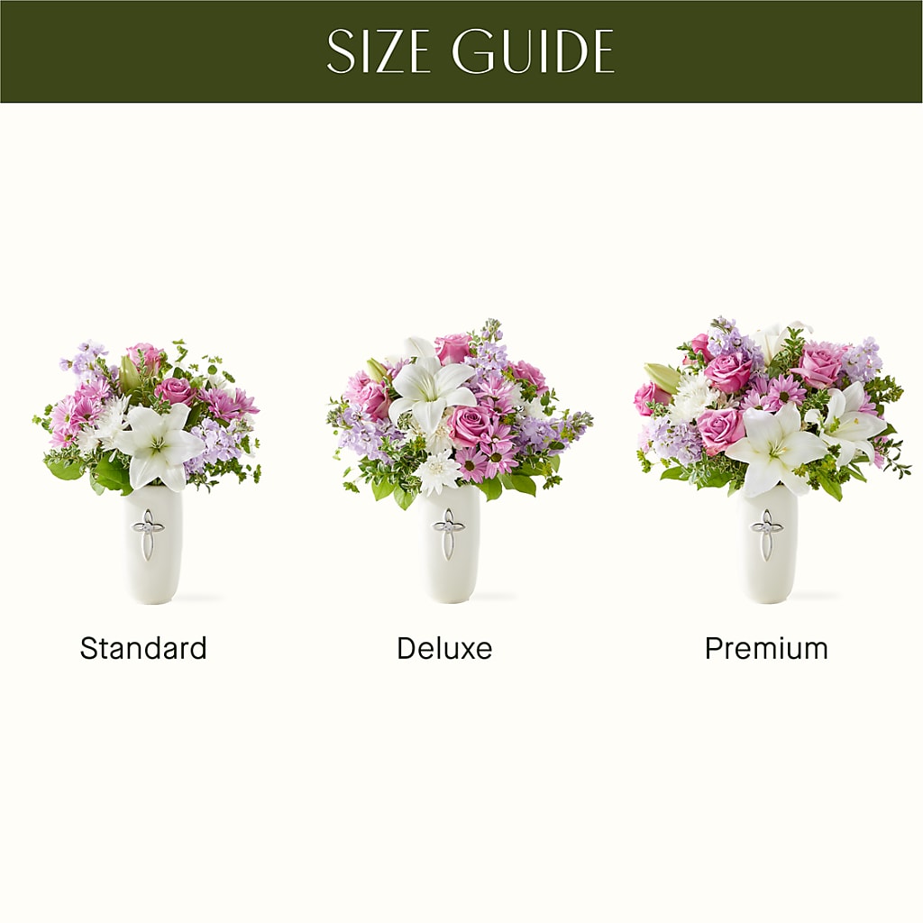 Sacred Space Bouquet –  Forget-me-not Florist, Fort Recovery OH
