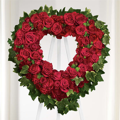 Wholehearted Standing Spray –  Forget-me-not Florist, Fort Recovery OH