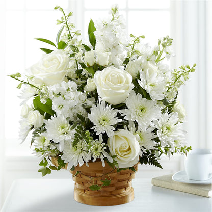 Heartfelt Condolences Arrangement –  Forget-me-not Florist, Fort Recovery OH
