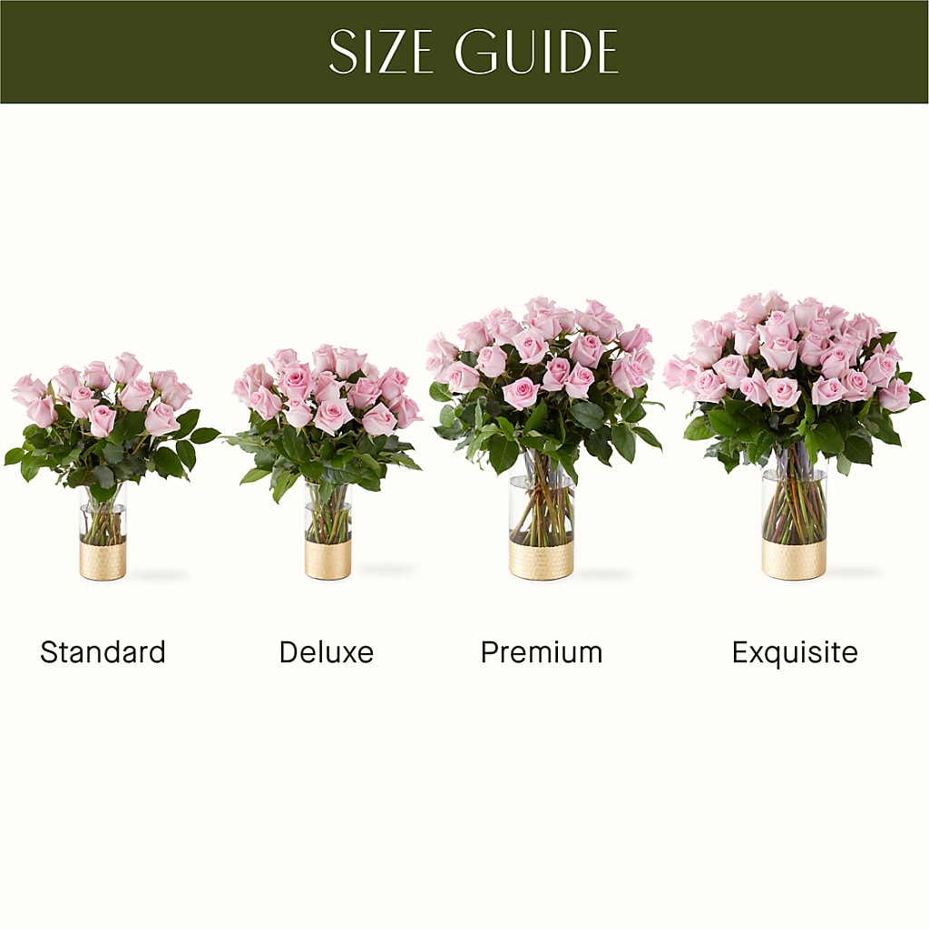 Picture Perfect Pink Rose Bouquet –  Forget-me-not Florist, Fort Recovery OH