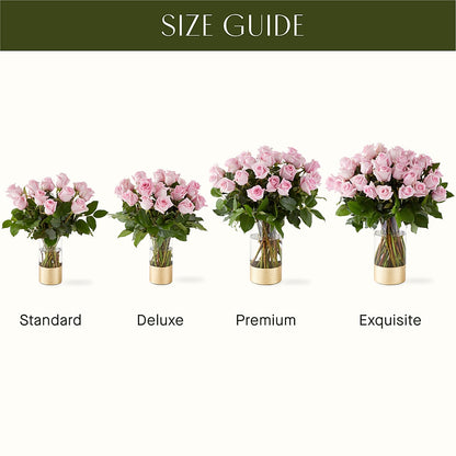 Picture Perfect Pink Rose Bouquet –  Forget-me-not Florist, Fort Recovery OH