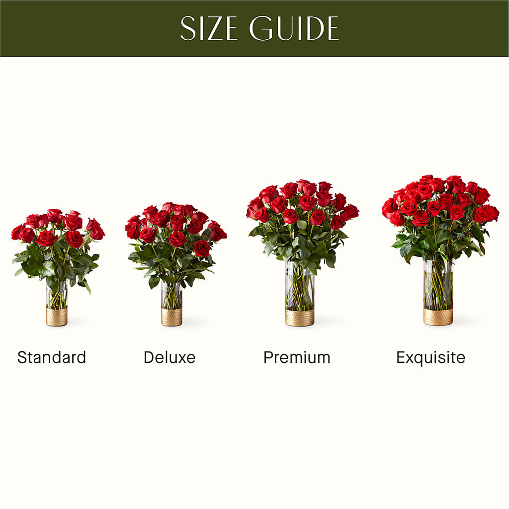 Classic Love Red Rose Bouquet –  Forget-me-not Florist, Fort Recovery OH