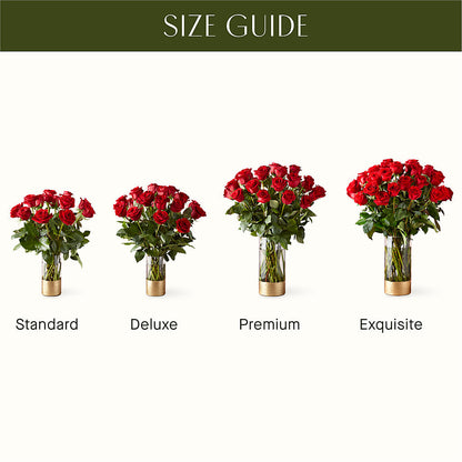 Classic Love Red Rose Bouquet –  Forget-me-not Florist, Fort Recovery OH