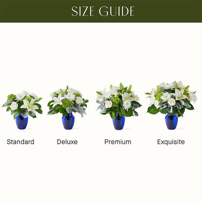 Snowy Dreams Bouquet –  Forget-me-not Florist, Fort Recovery OH