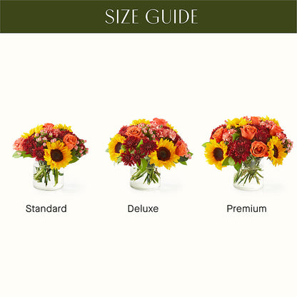 September Sunset Bouquet –  Forget-me-not Florist, Fort Recovery OH
