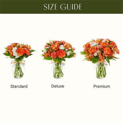 Apricot Glow Bouquet –  Forget-me-not Florist, Fort Recovery OH