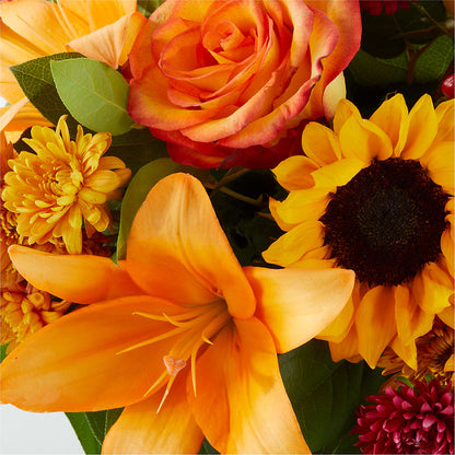 Grateful Centerpiece –  Forget-me-not Florist, Fort Recovery OH