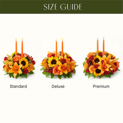 Grateful Centerpiece –  Forget-me-not Florist, Fort Recovery OH