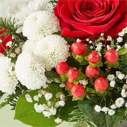 Chance of Flurries Bouquet –  Forget-me-not Florist, Fort Recovery OH